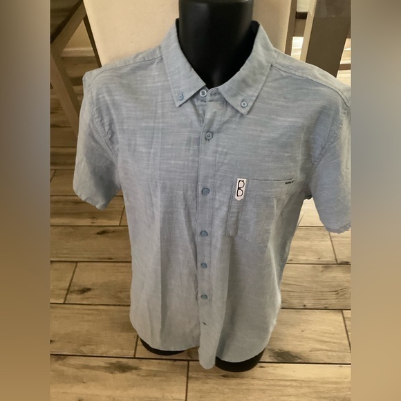 Hurley Other - New men’s Short Sleeve One & Only Stretch Classic Fit Woven Shirt size L M